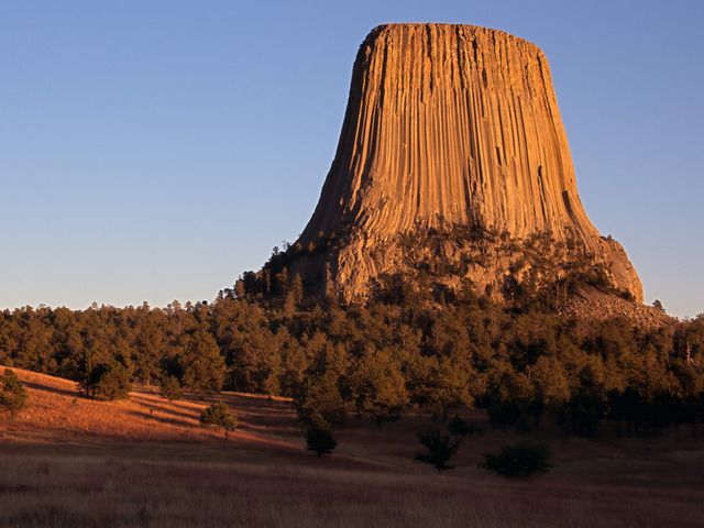 Picture of Devils Tower in Wyoming